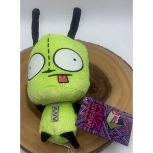 Nickelodeon Alien Invader Zim 8" Green Plush NEW